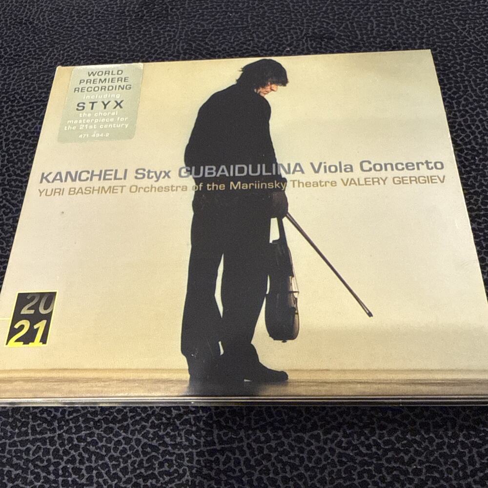 CD - Kancheli: Styx, Gubaidulina: Viola Concerto Styx & Yuri Bashmet